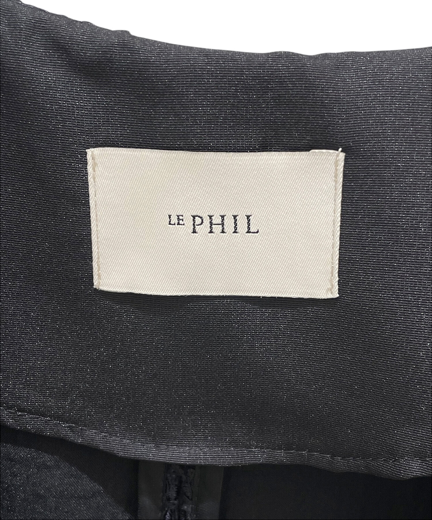 中古・古着通販】LE PHIL (ル フィル) ツイードジレブラウス ネイビー