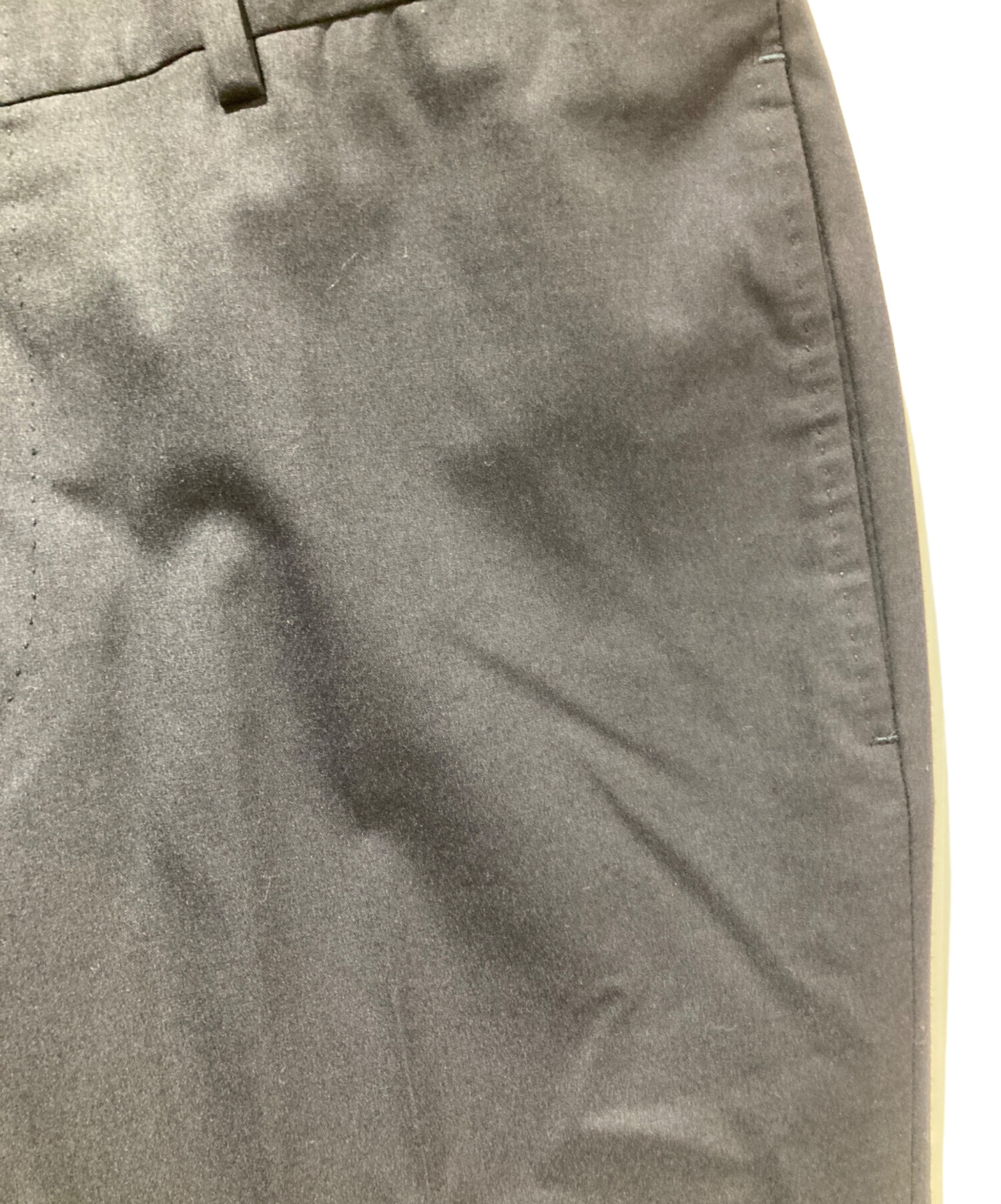 中古・古着通販】GUCCI (グッチ) ウールスラックス ダークネイビー