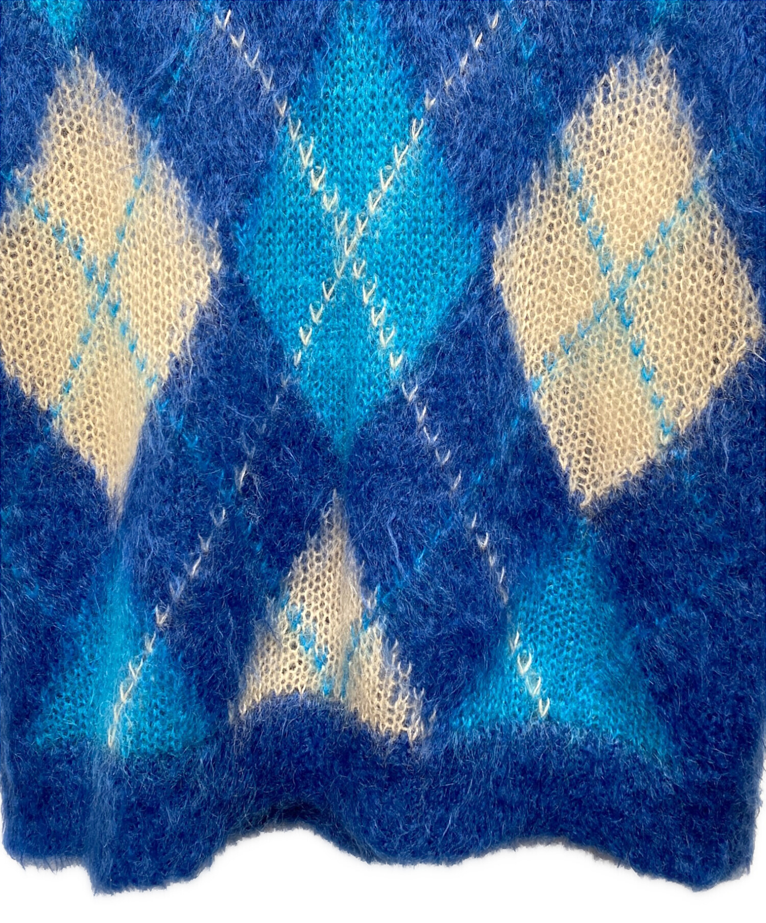 中古・古着通販】MARNI (マルニ) FUZZY WUZZY MOHAIR/アーガイルモヘア