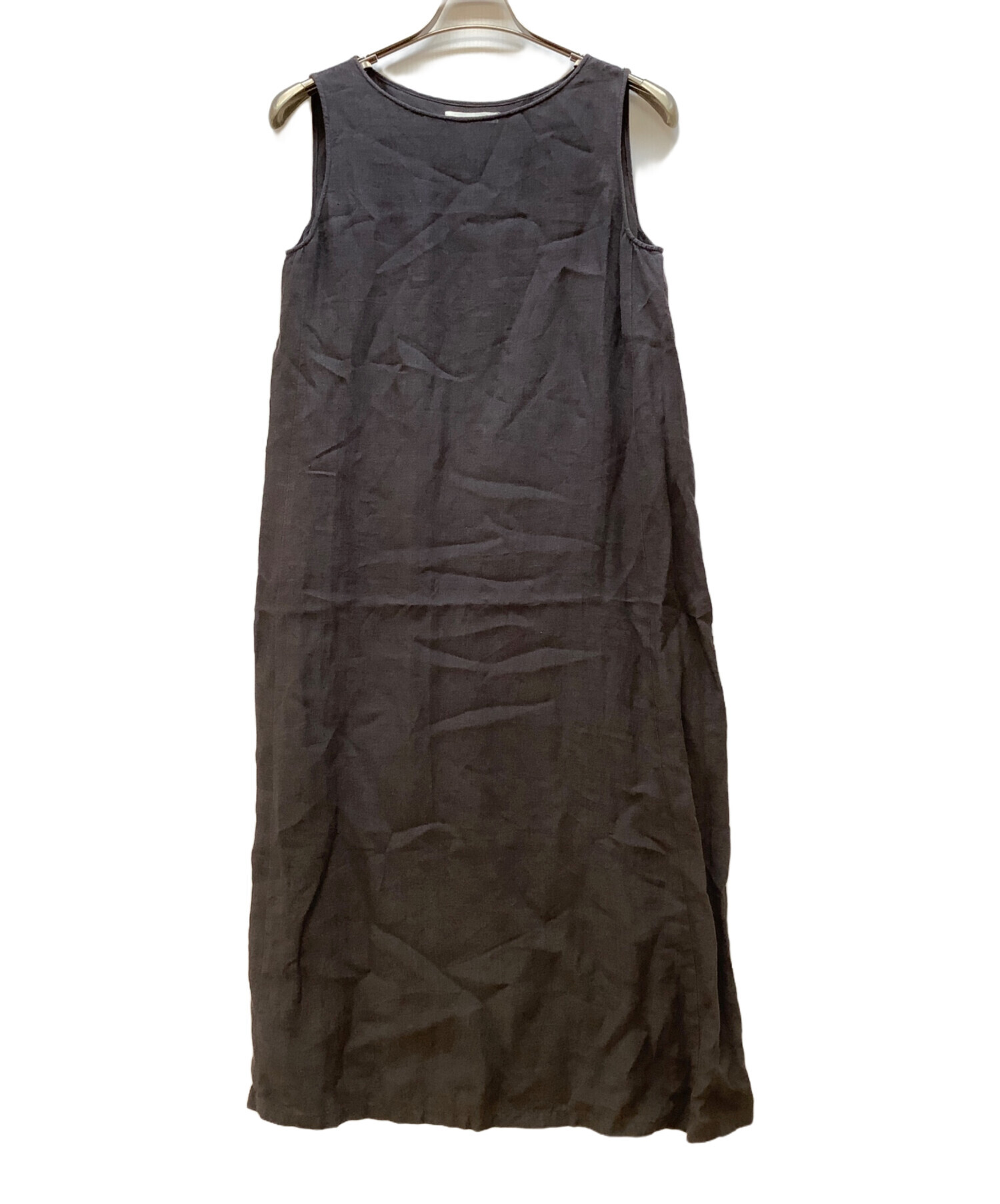 中古・古着通販】evam eva (エヴァムエヴァ) ノースリーブワンピース