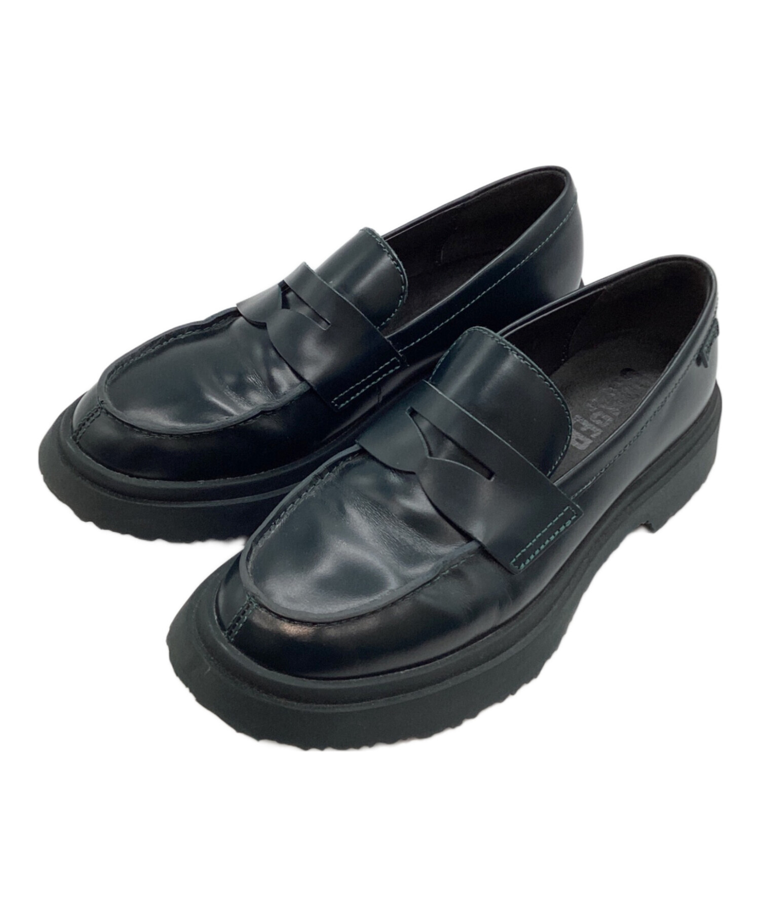 中古・古着通販】CAMPER (カンペール) ローファー モスグリーン サイズ 