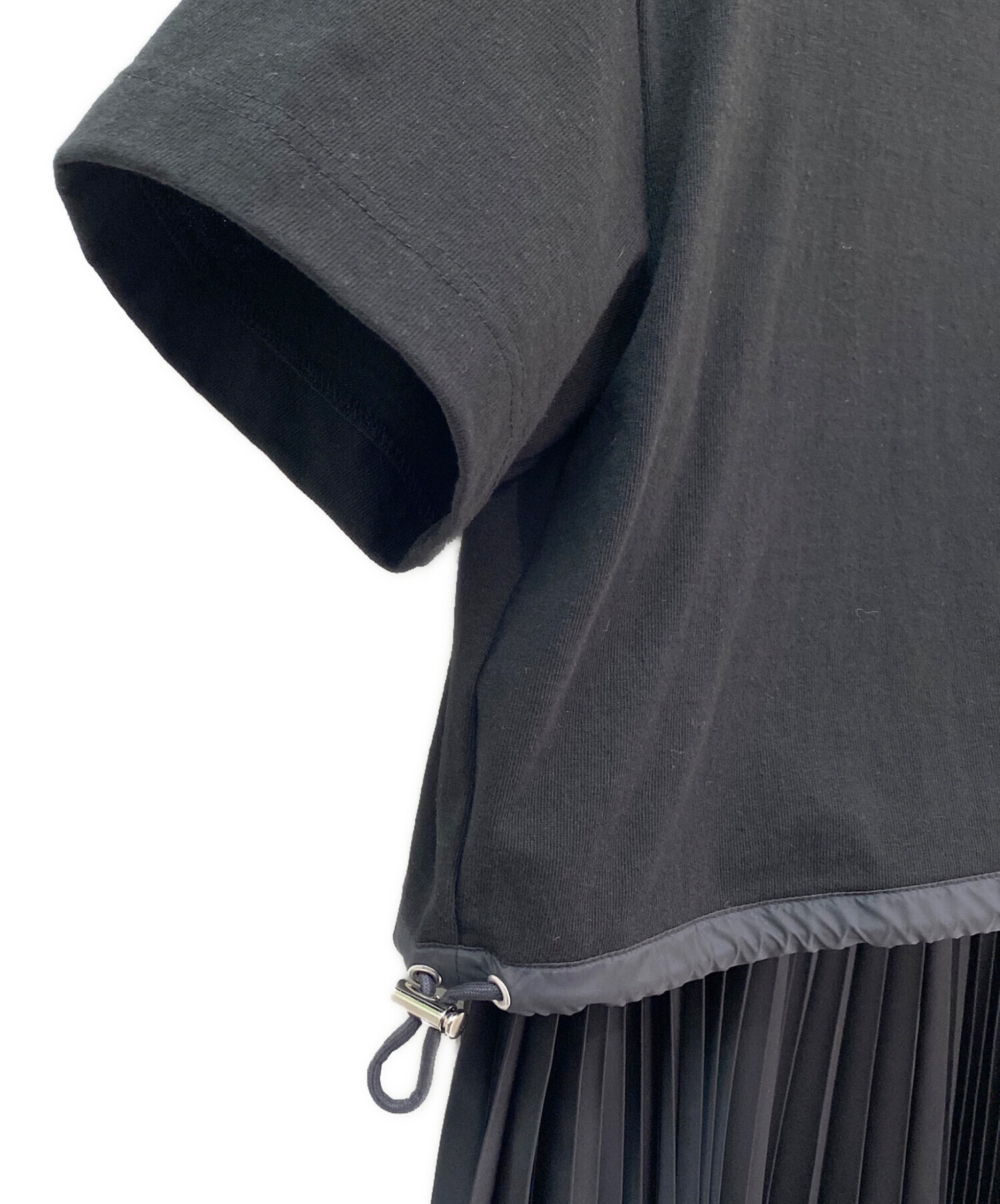 中古・古着通販】sacai (サカイ) Cotton Jersey x Satin Dress