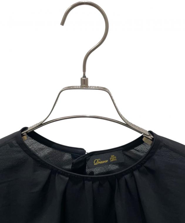 中古・古着通販】DRAWER (ドゥロワー) シアー コットン パフスリーブ