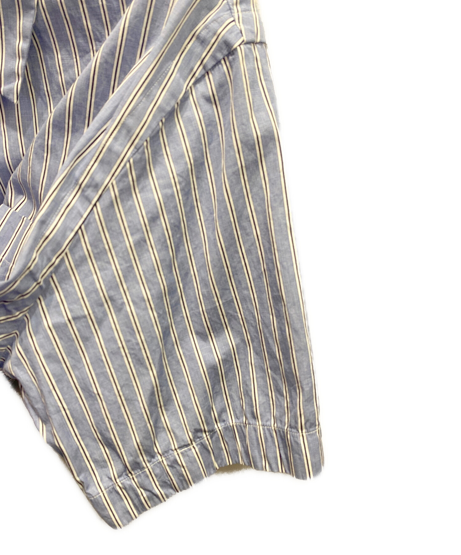 中古・古着通販】sacai (サカイ) Cotton Poplin Shirt ブルー サイズ:1