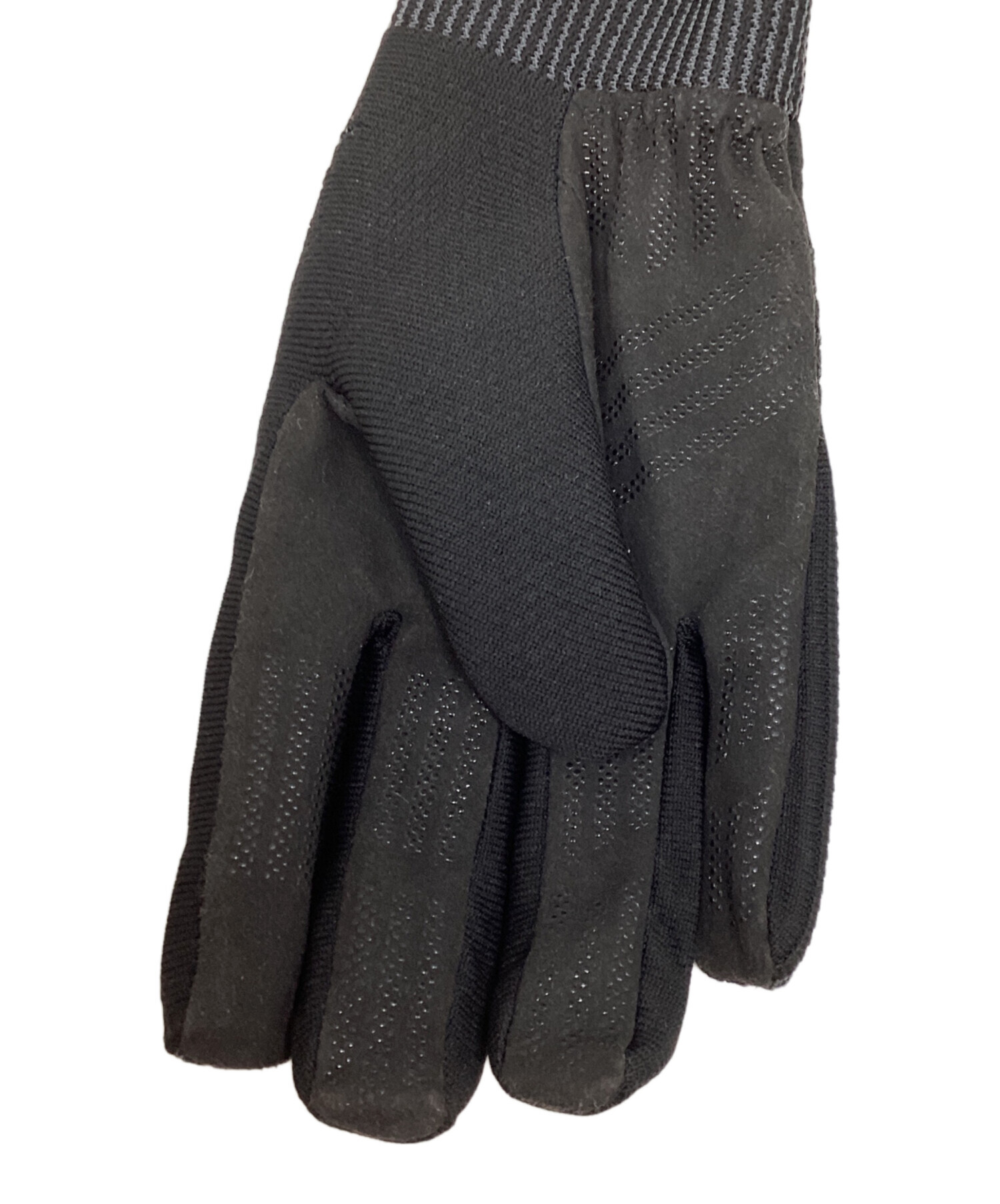 【美品】PRADA SPORTS プラダスポーツ 手袋 黒 中古・古着通販】PRADA SPORTS (プラダスポーツ) Reusch (ロイシュ