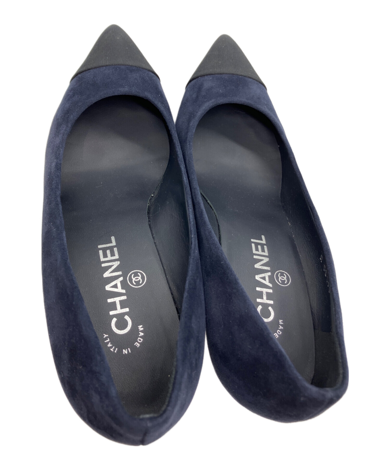 中古・古着通販】CHANEL (シャネル) ココマークヒールポインテッド