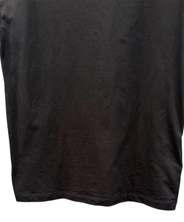 中古・古着通販】PRADA (プラダ) コットンジャージーTシャツ ブラック