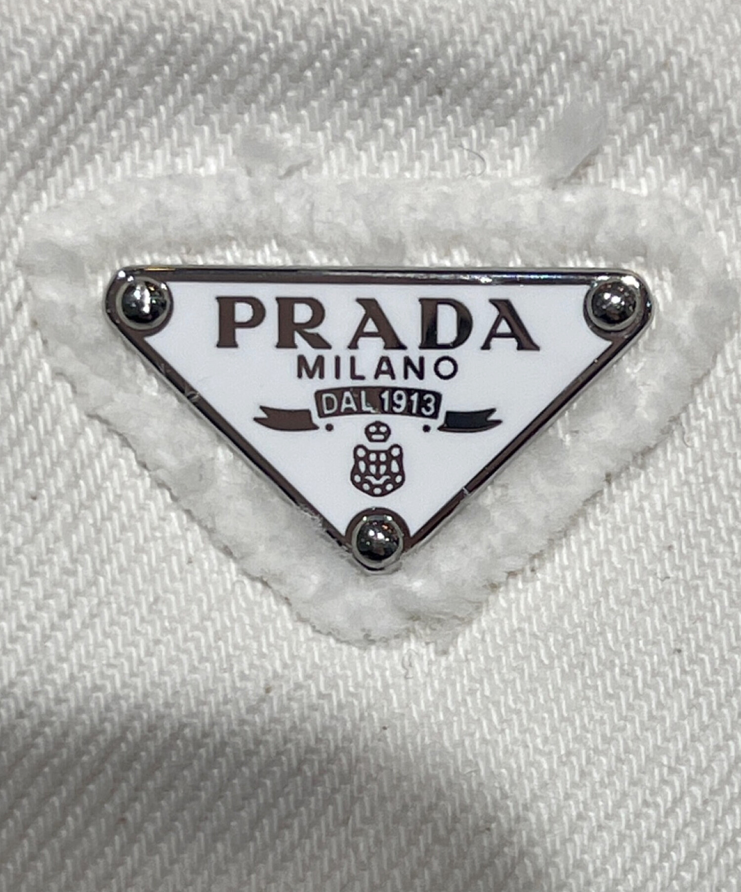 中古・古着通販】PRADA (プラダ) オールドデニム ミニドレス 
