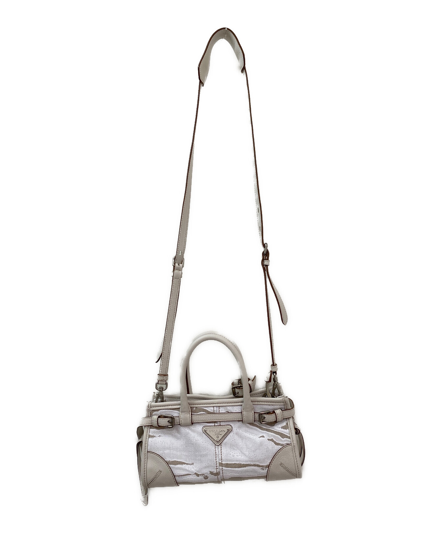 中古・古着通販】PRADA (プラダ) ボニー ホワイト サイズ:ミニ