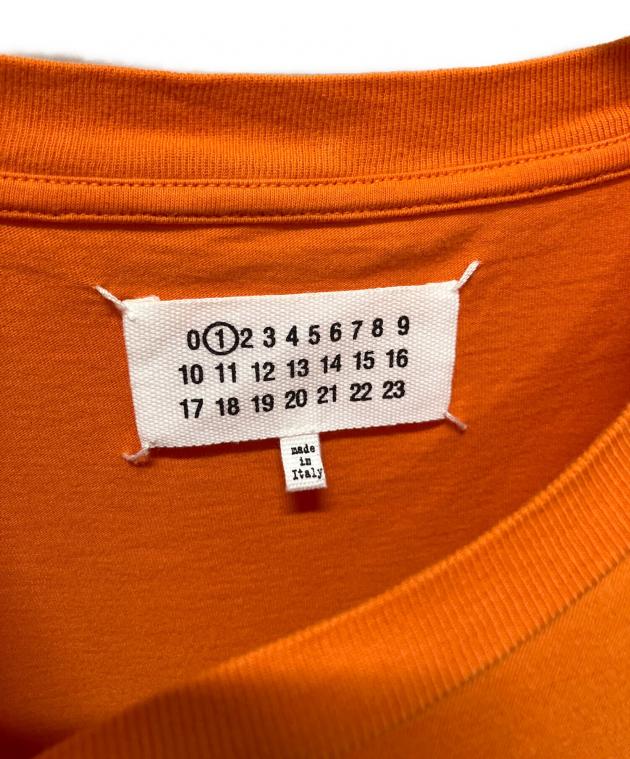 Maison Margiela メゾンマルジェラ オレンジ 四つタグ Tシャツ 中古・古着通販】Maison Margiela (メゾンマルジェラ) プリントTシャツ