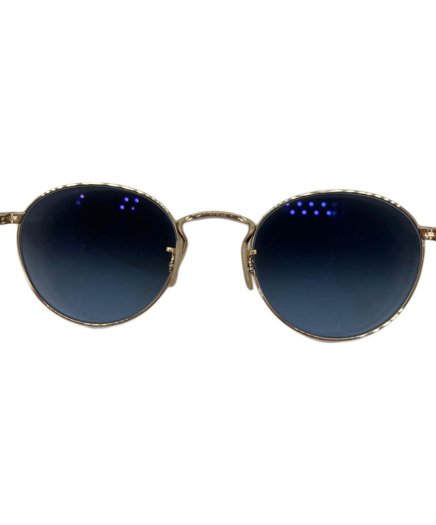 OLIVER PEOPLES オリバーピープルズ サングラス - 黒x紺 【古着】【中古】 中古・古着通販】OLIVER PEOPLES (オリバーピープルズ) サングラス