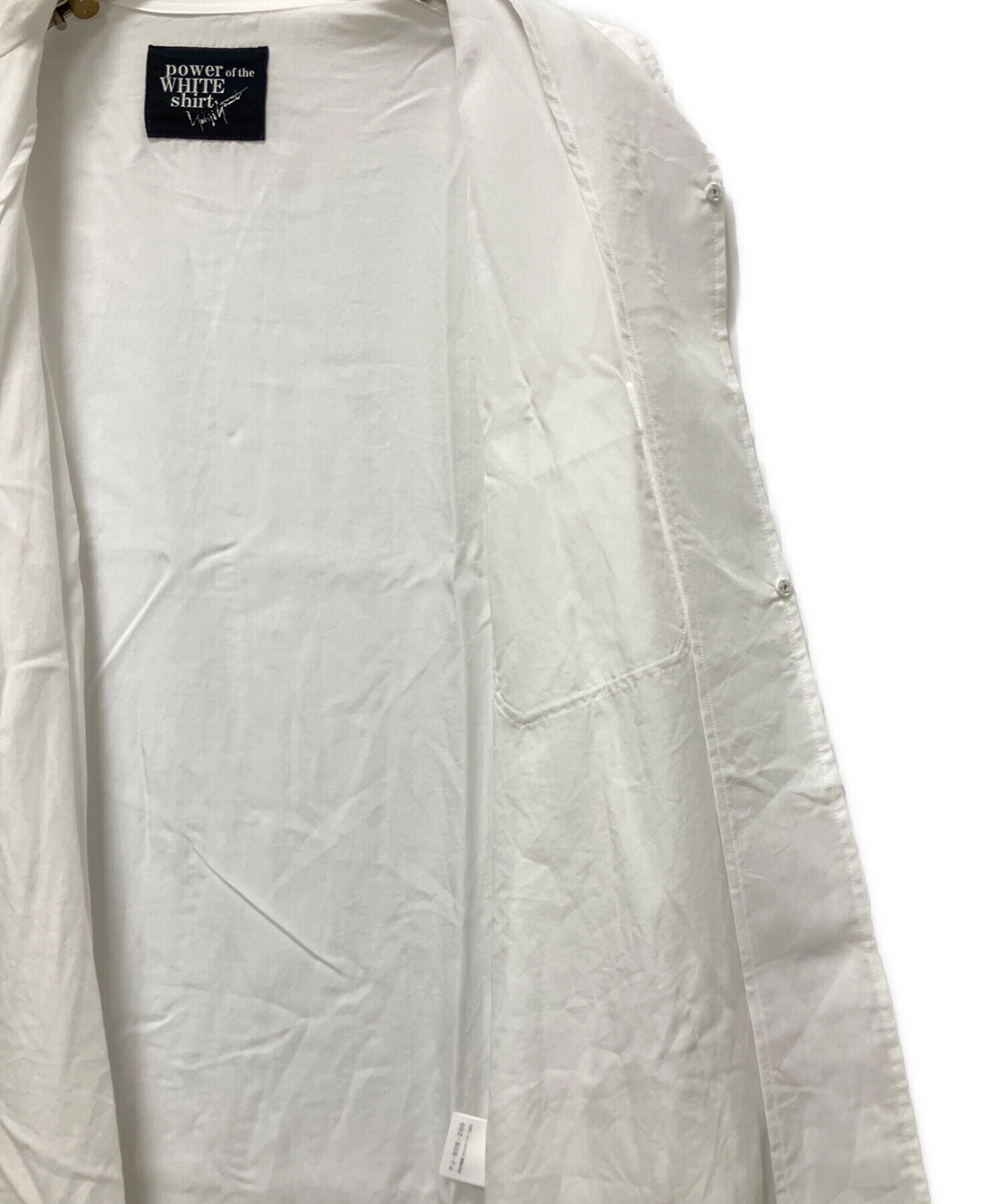 中古・古着通販】Power Of The White SHIRT Yohji Yamamoto (パワー