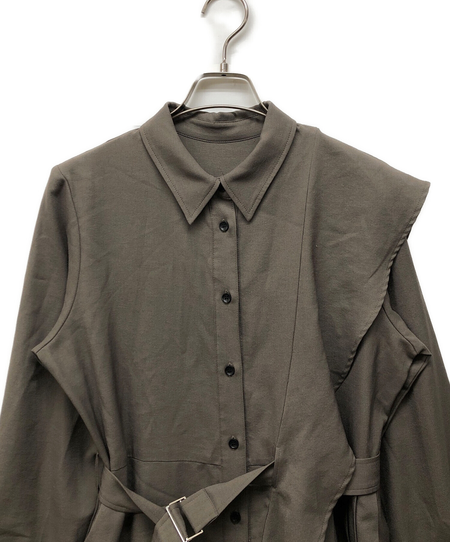 中古・古着通販】UNITED TOKYO (ユナイテッドトーキョー) アシメケープ