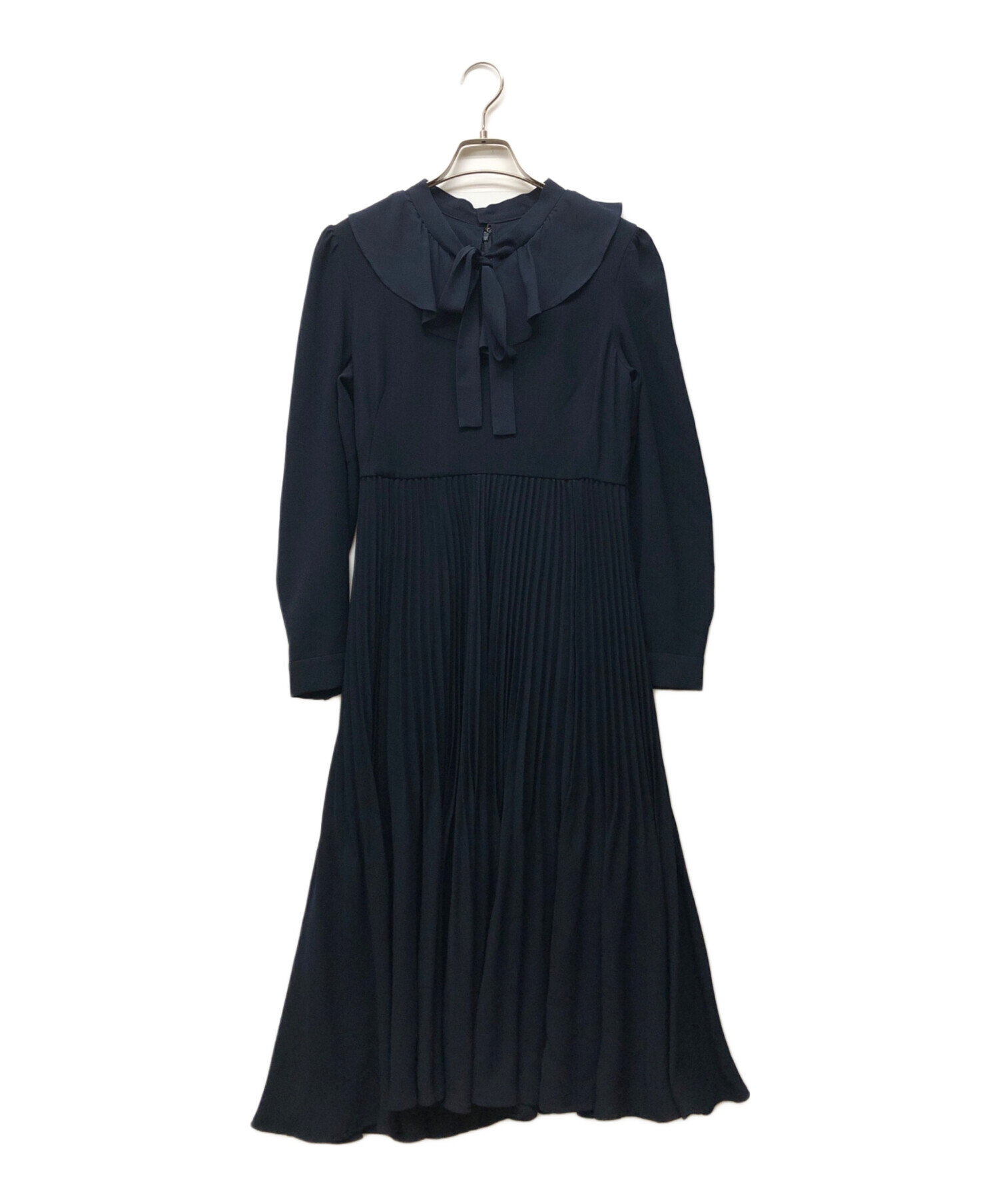中古・古着通販】CELFORD (セルフォード) ボウタイプリーツワンピース