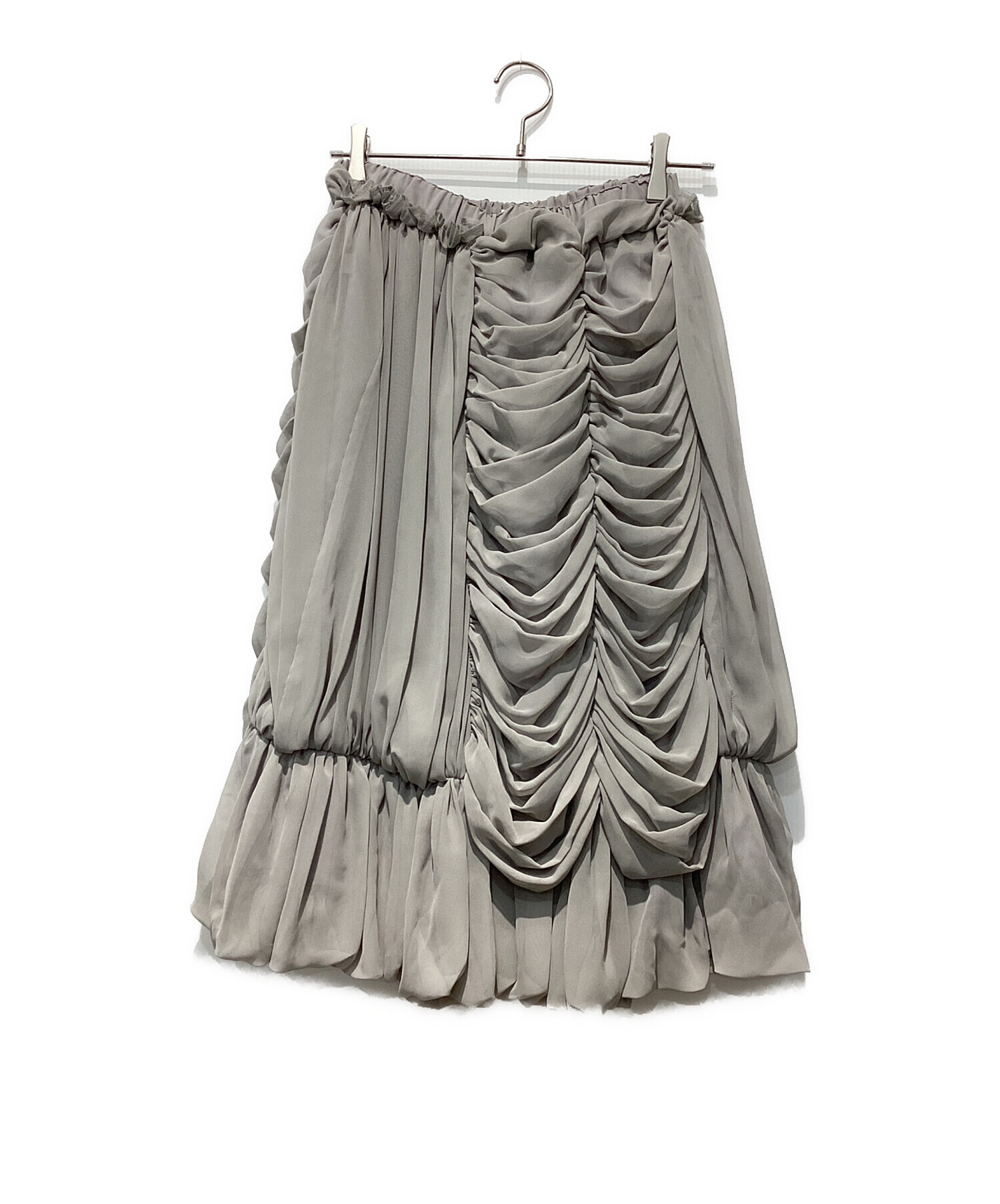 COMME des GARCONS 24ss 花柄ギャザースカート 中古・古着通販】COMME des GARCONS (コムデギャルソン) ギャザー