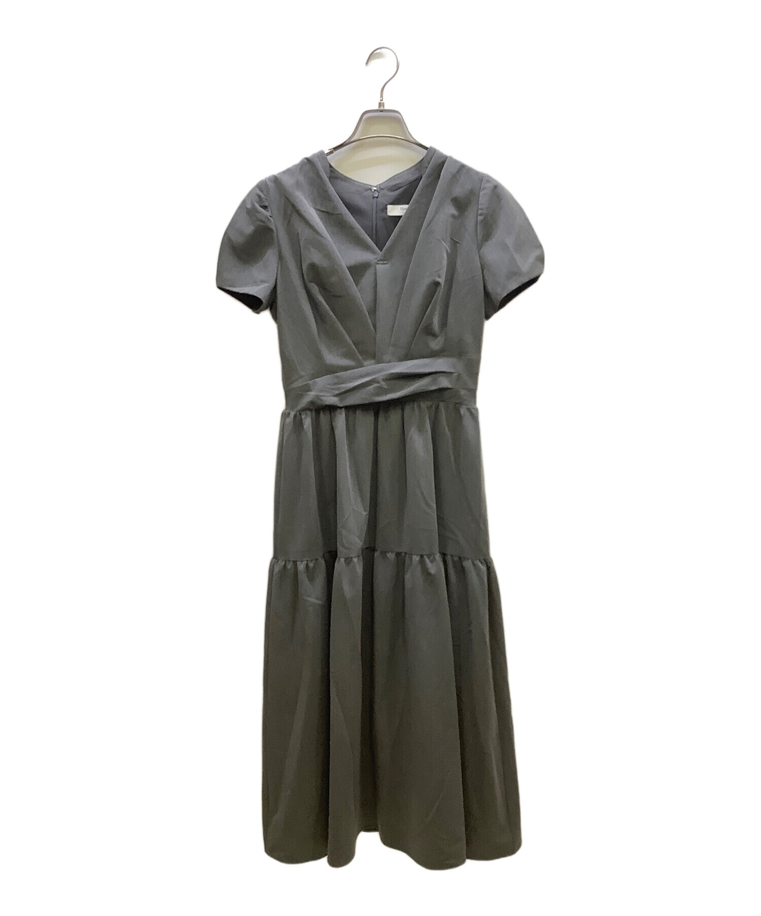ハーリップトゥ Tucked Gathered Shirt Dress シャツ 中古・古着通販】Her lip to (ハーリップトゥ) Tucked Gathered Shirt