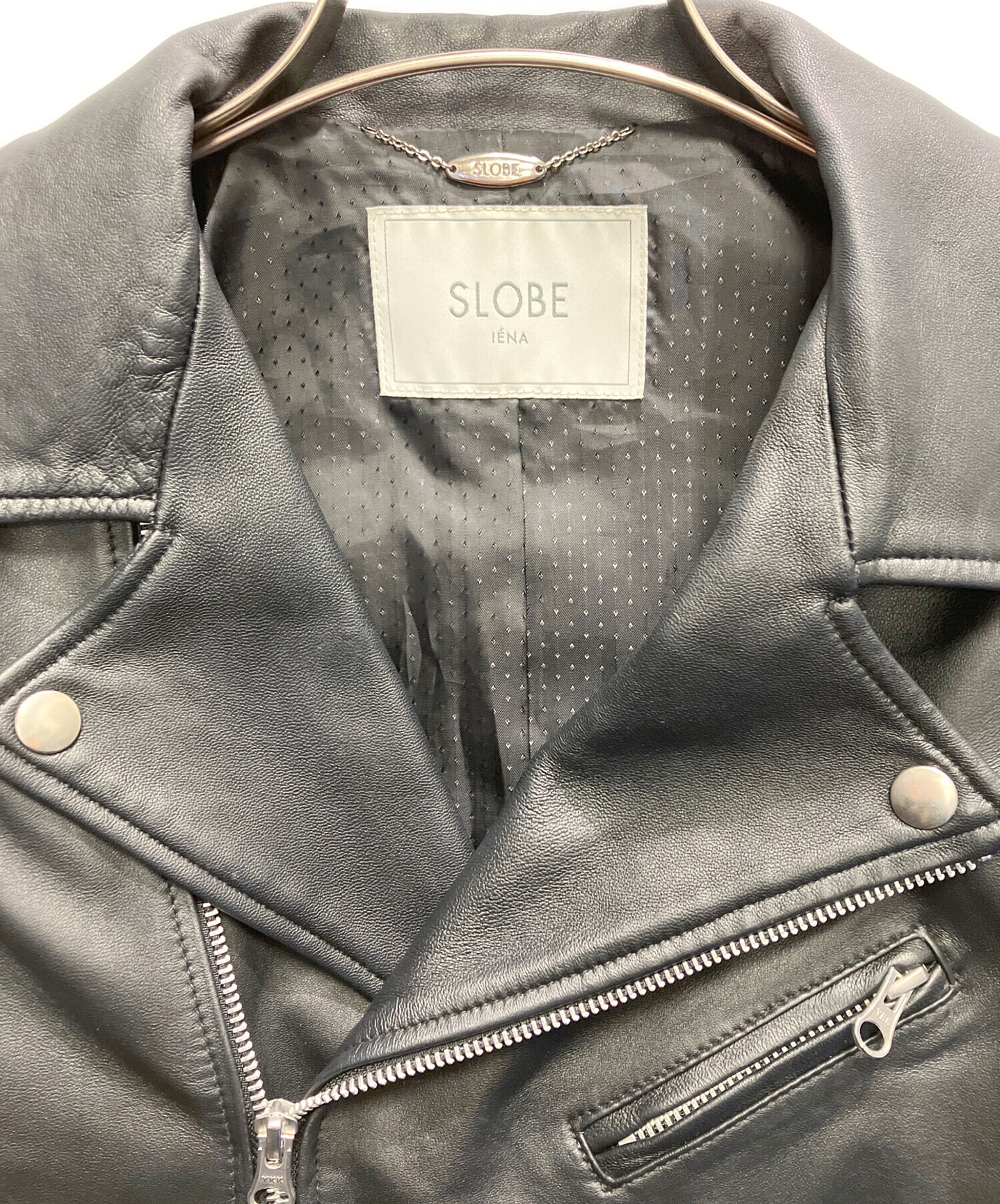 中古・古着通販】SLOBE IENA (スローブ イエナ) レザーライダース