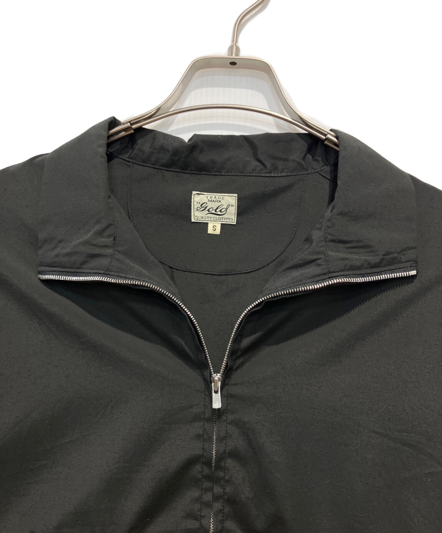 ジャケット・アウター SILK NEP WEATHER CLOTH TRACK JACKET 中古・古着通販】gold (ゴールド) SILK NEP WEATHER CLOTH TRACK