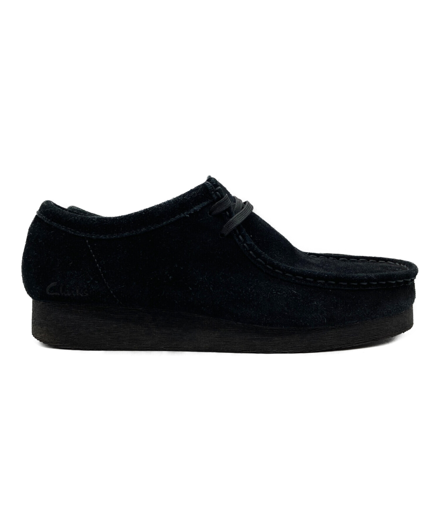 Clarks WALLABEE 26.5 試着のみ 中古・古着通販】CLARKS (クラークス) ワラビーシューズ ブラック