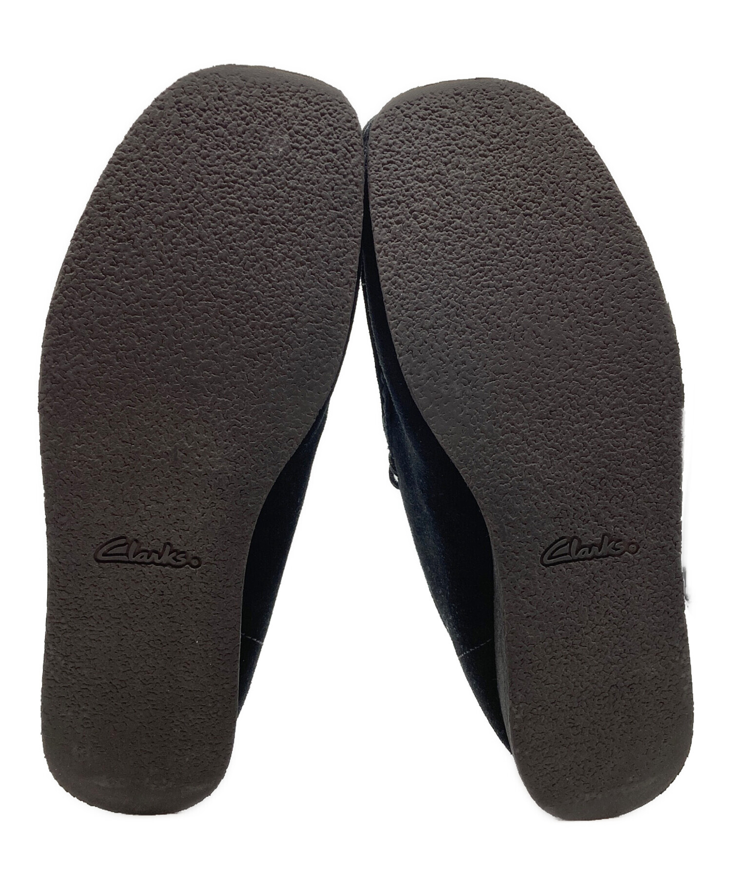 中古・古着通販】CLARKS (クラークス) ワラビーシューズ ブラック