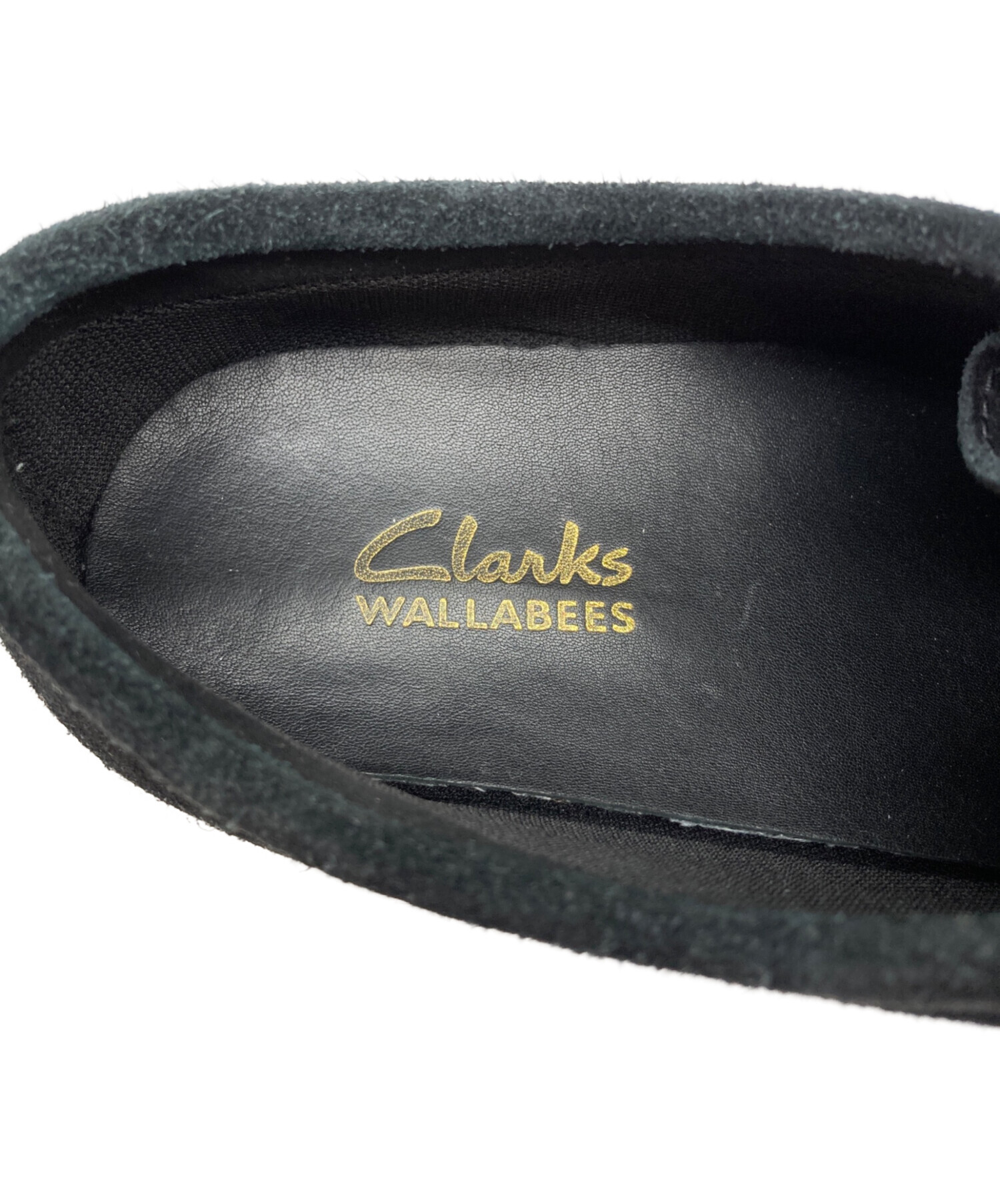 中古・古着通販】CLARKS (クラークス) ワラビーシューズ ブラック