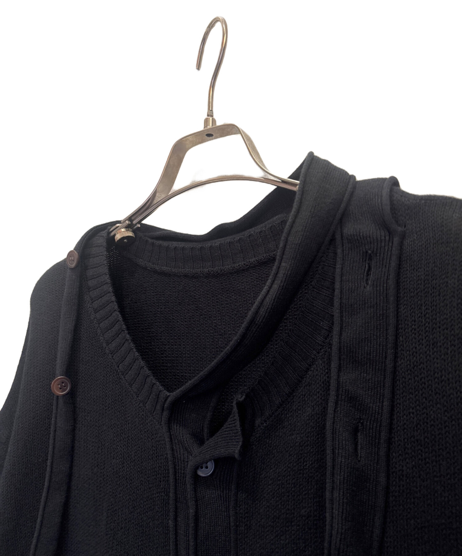 イッセイミヤケ 新品未使用 ２ 変形 カーディガン 中古・古着通販】ISSEY MIYAKE (イッセイミヤケ) コットンデザイン