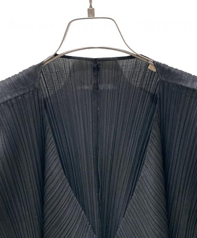 中古・古着通販】ISSEY MIYAKE (イッセイミヤケ) プリーツカーディガン