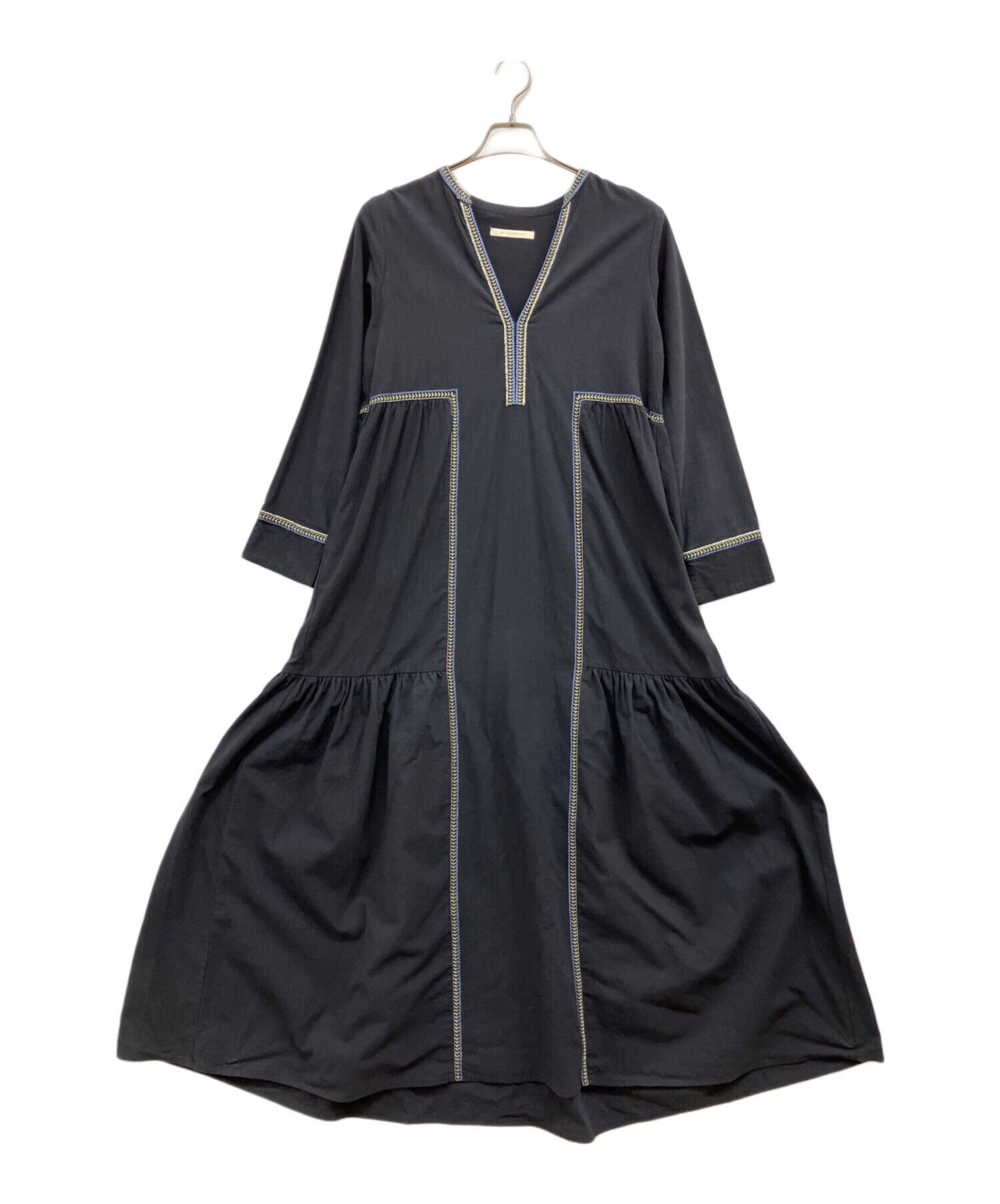 中古・古着通販】ne quittez pas (ヌキテパ) Crimp Cotton Embroidery