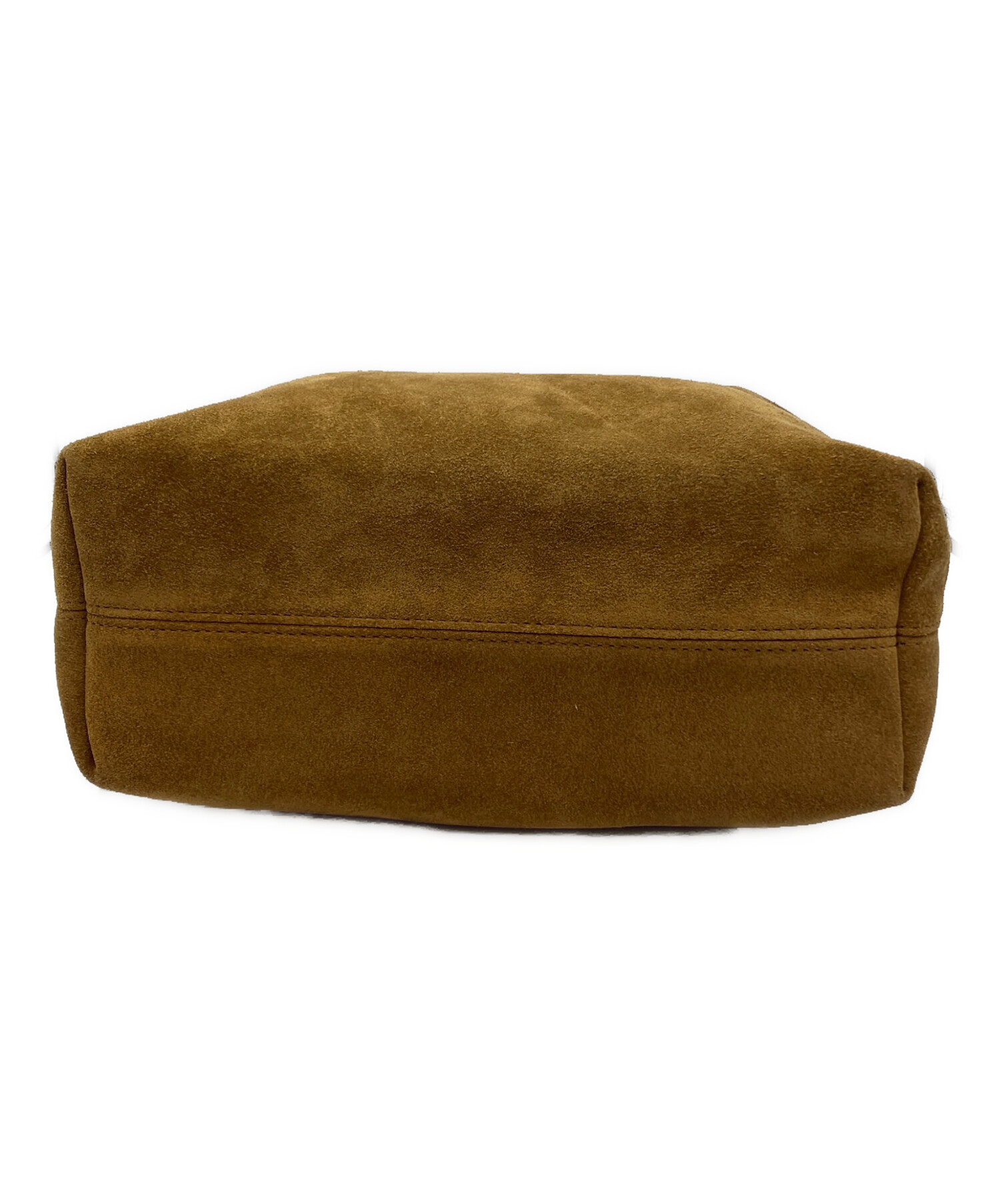 中古・古着通販】LOW CLASSIC (ロウクラシック) Suede Caramel Box Bag