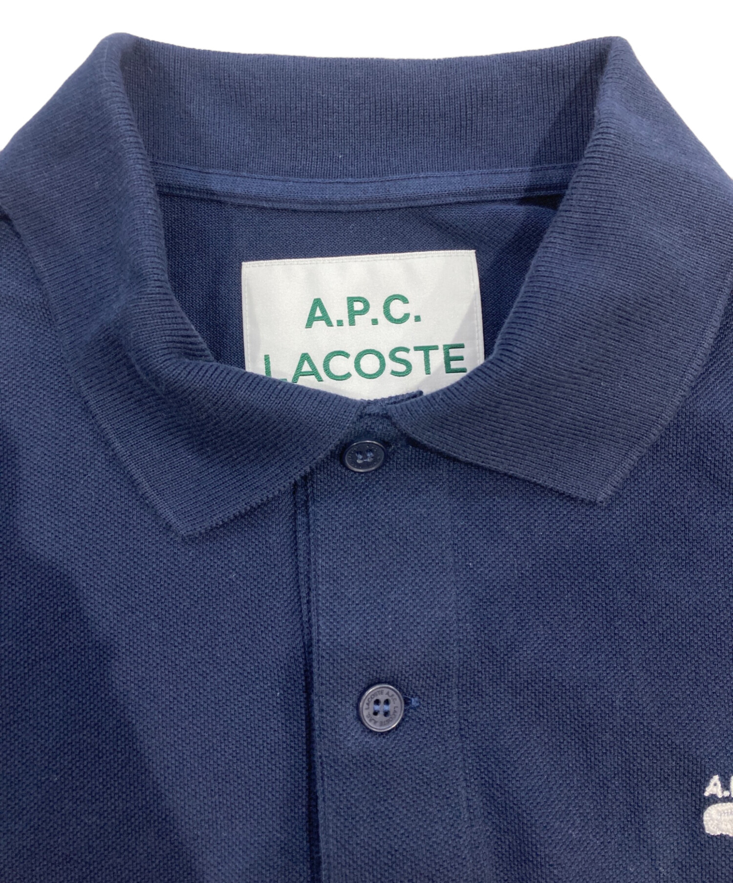 中古・古着通販】A.P.C. (アーペーセー) LACOSTE (ラコステ) コラボ