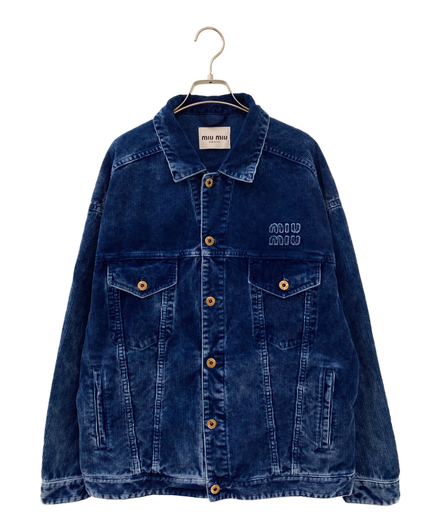 中古・古着通販】MIU MIU (ミュウミュウ) ウォッシュドベルベット