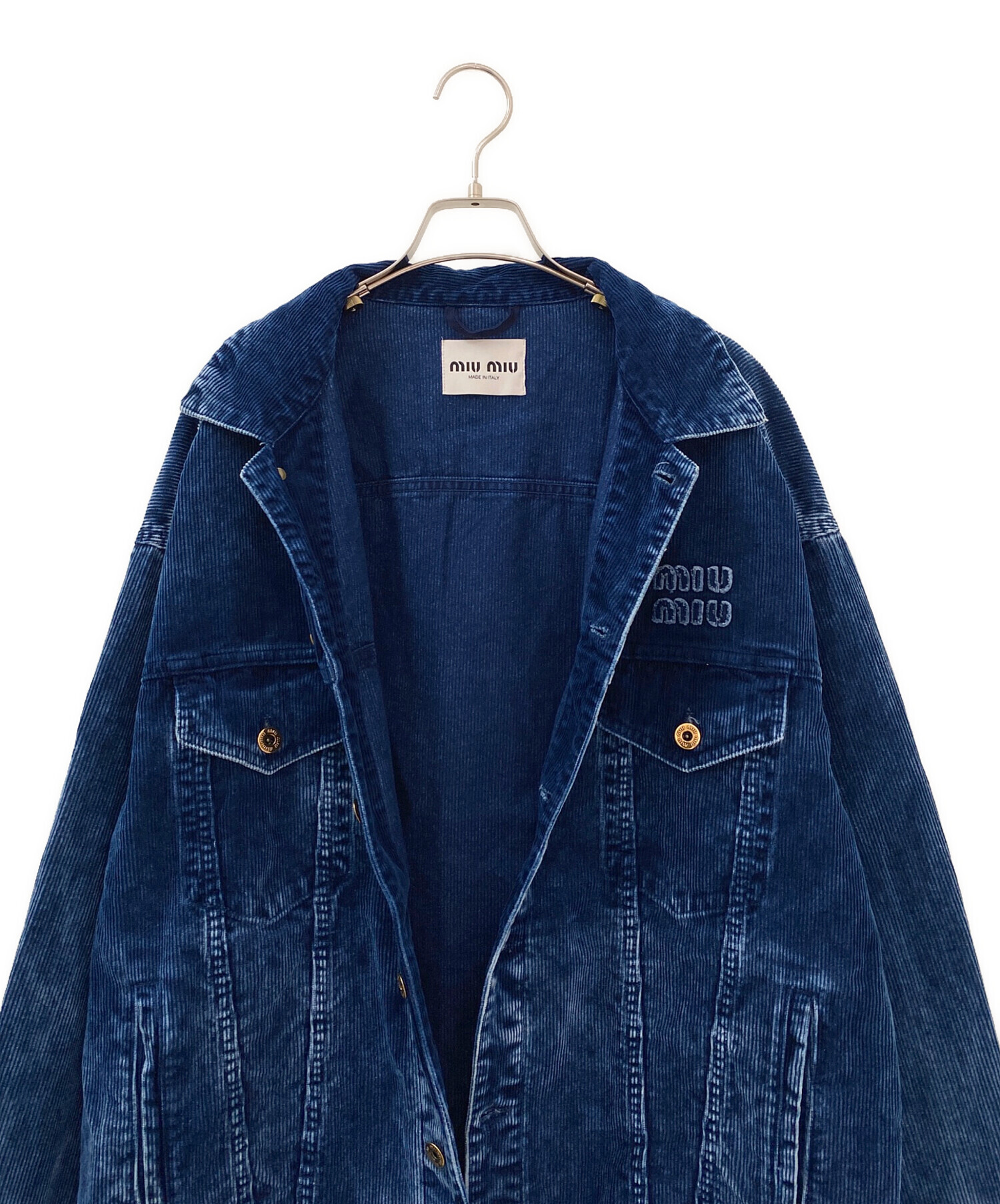 中古・古着通販】MIU MIU (ミュウミュウ) ウォッシュドベルベット