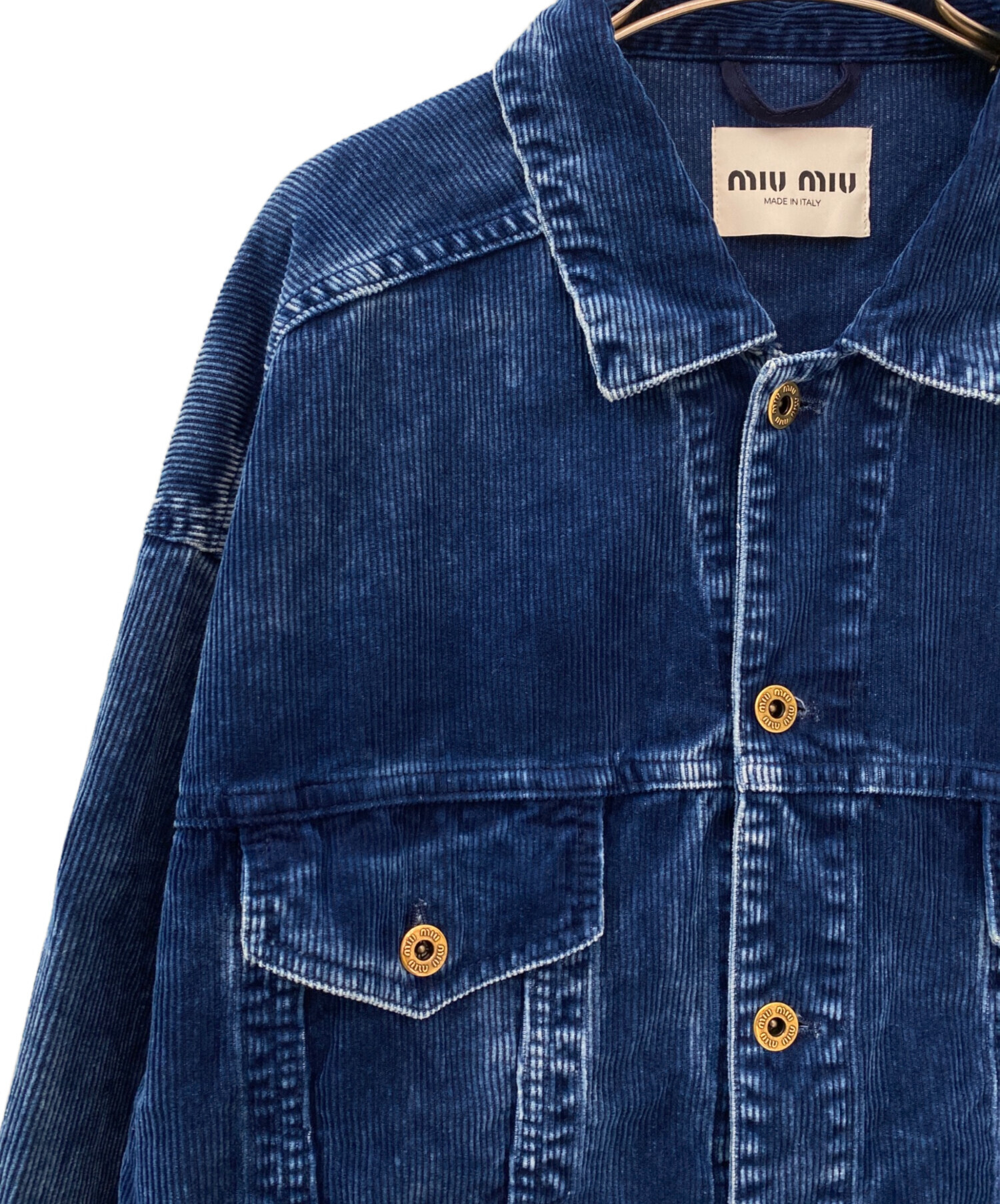 中古・古着通販】MIU MIU (ミュウミュウ) ウォッシュドベルベット