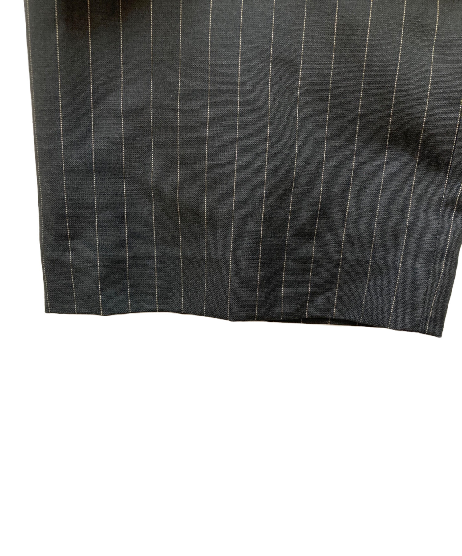 中古・古着通販】CLANE (クラネ) DEEP U NECK SALOPETTE ブラック