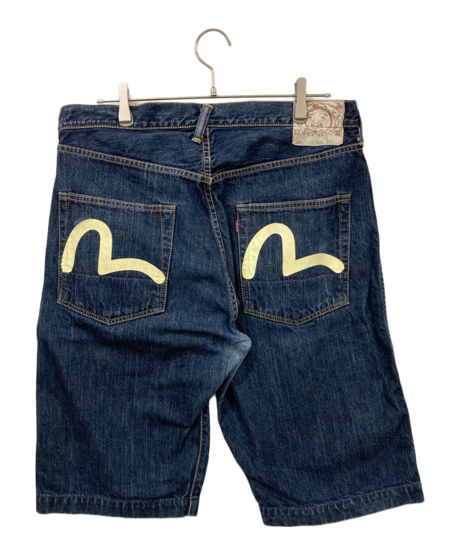 中古・古着通販】EVISU (エヴィス) カモメデニムハーフパンツ
