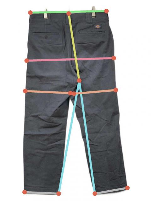 新品未使用 Dickies for RHCロンハーマン W36 ダークグレー RHC ロン