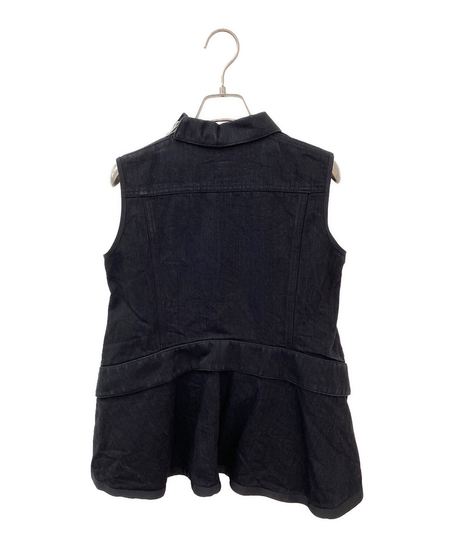 中古・古着通販】sacai (サカイ) ノースリーブドッキングブラウス