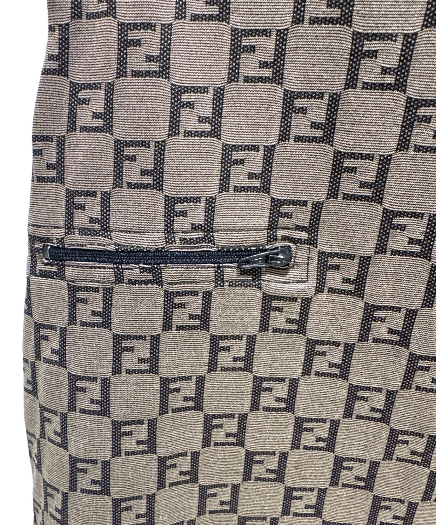 中古・古着通販】FENDI (フェンディ) Zucca Pattern Camisole Dress