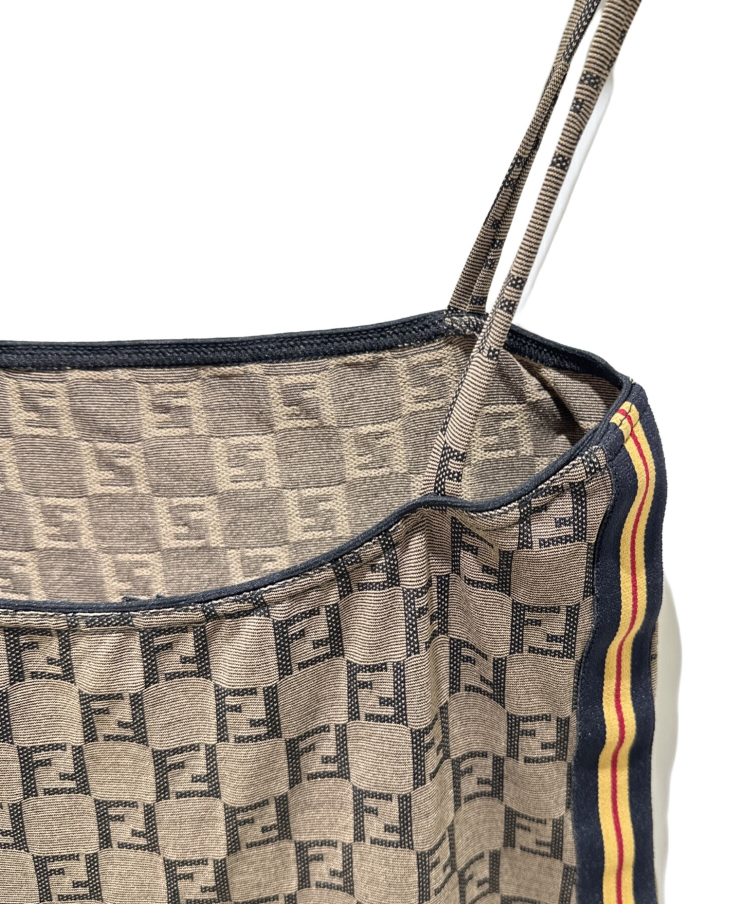 中古・古着通販】FENDI (フェンディ) Zucca Pattern Camisole Dress