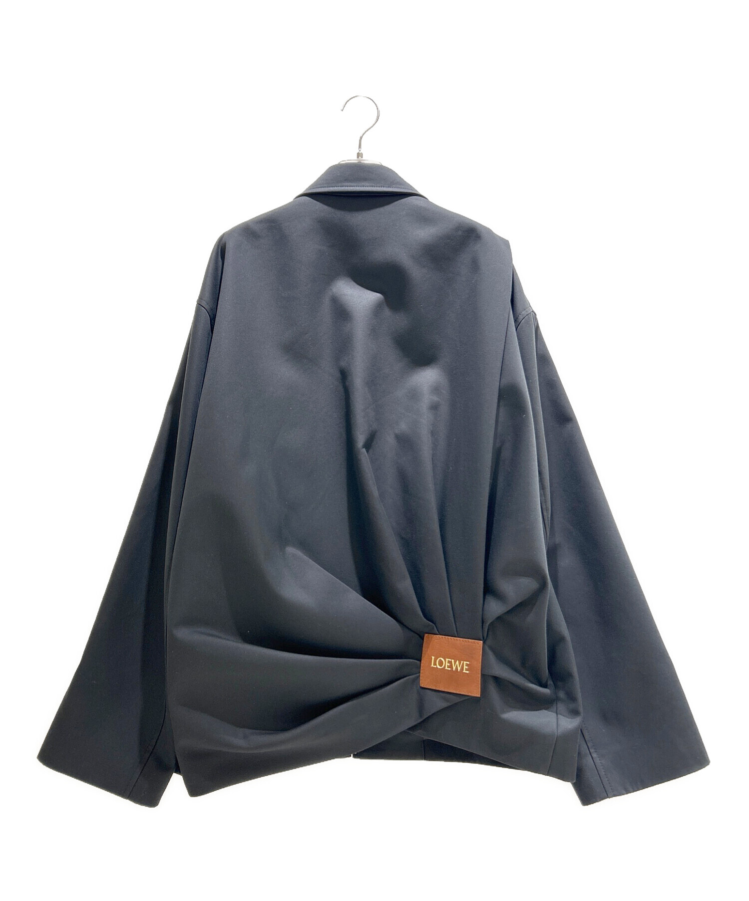 最終価格【LOEWE】art draped press coat 中古・古着通販】LOEWE (ロエベ) Draped Jacket/ドレープジャケット