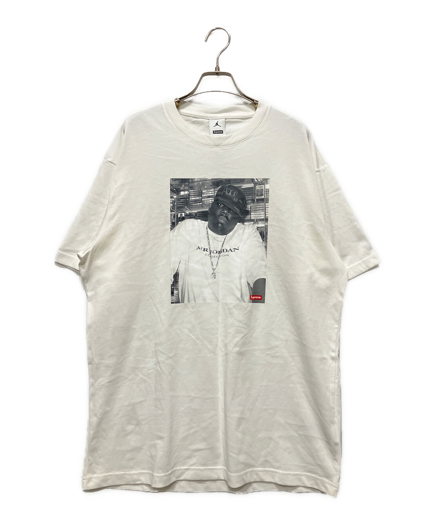 うっちーSUPREME JORDAN Tシャツ Sサイズ 中古・古着通販】SUPREME (シュプリーム) JORDAN (ジョーダン) Biggie