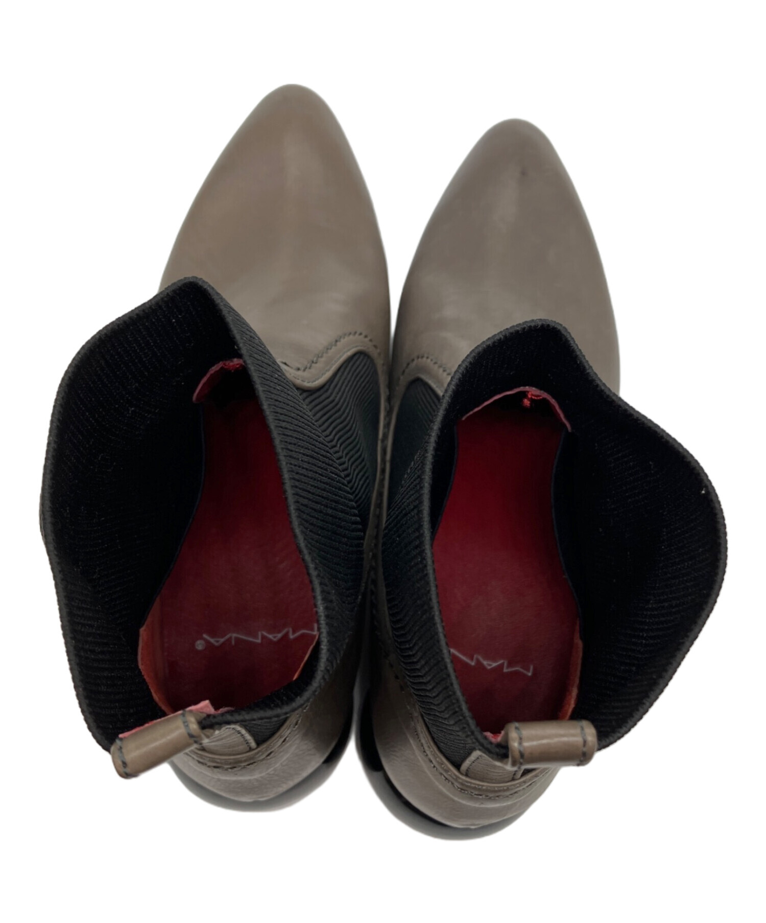 中古・古着通販】MANA (マナ) ショートブーツ ブラウン サイズ:SIZE 36