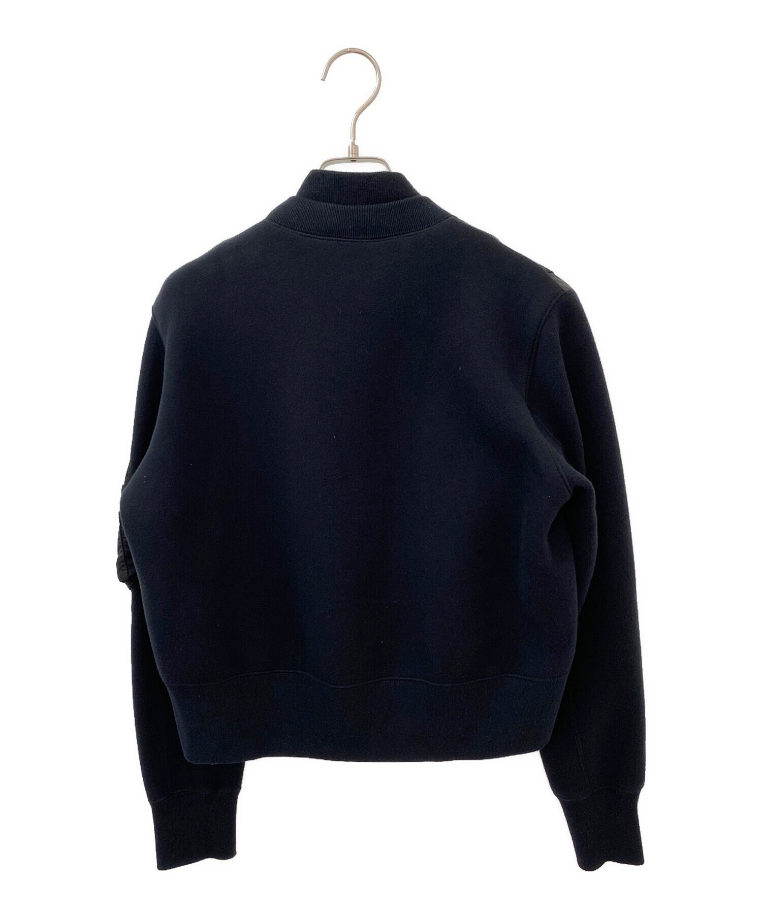 中古・古着通販】sacai (サカイ) ドッキング スウェット ブルゾン
