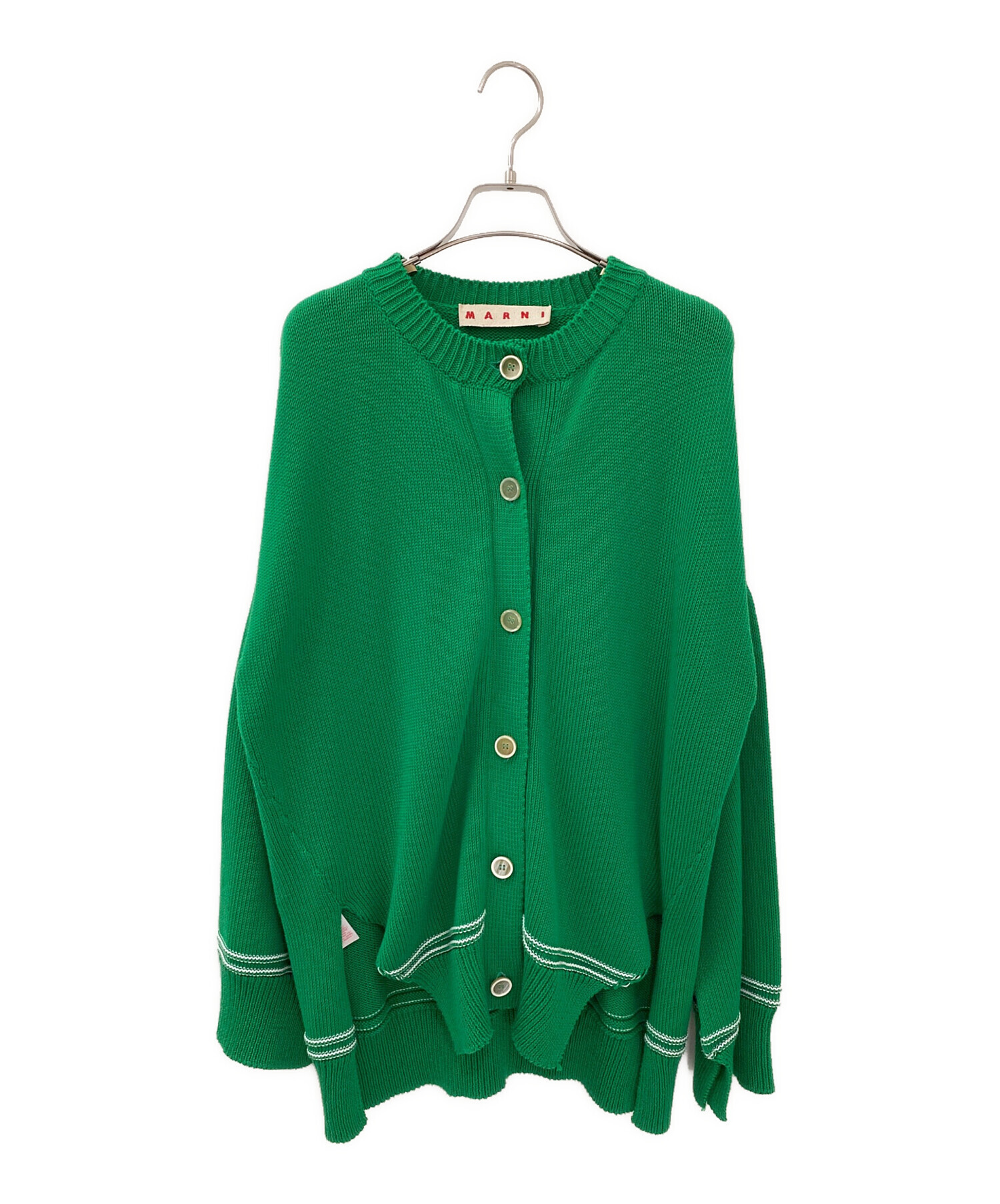 中古・古着通販】MARNI (マルニ) キモノスリーブ インターシャロゴ