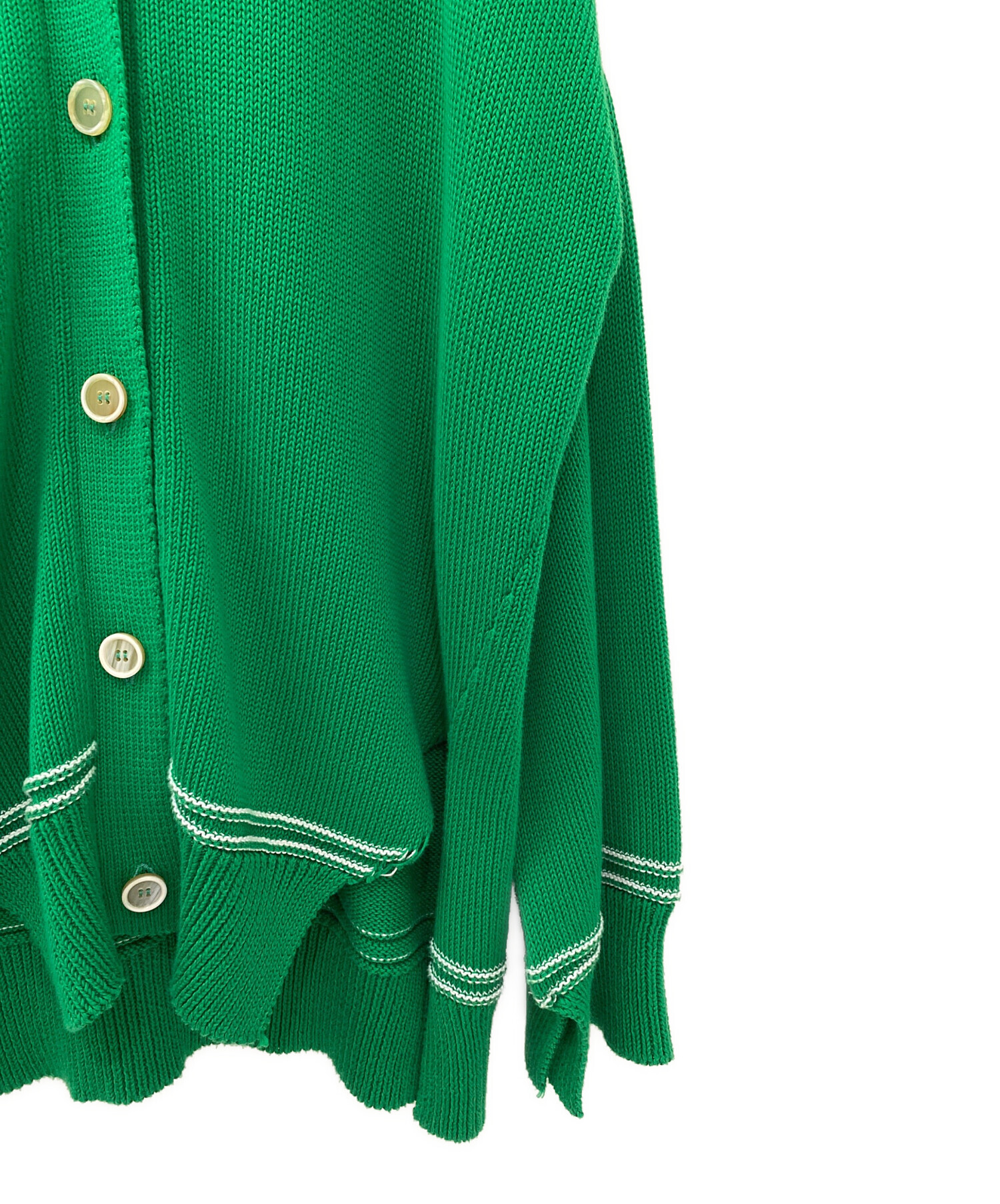 中古・古着通販】MARNI (マルニ) キモノスリーブ インターシャロゴ