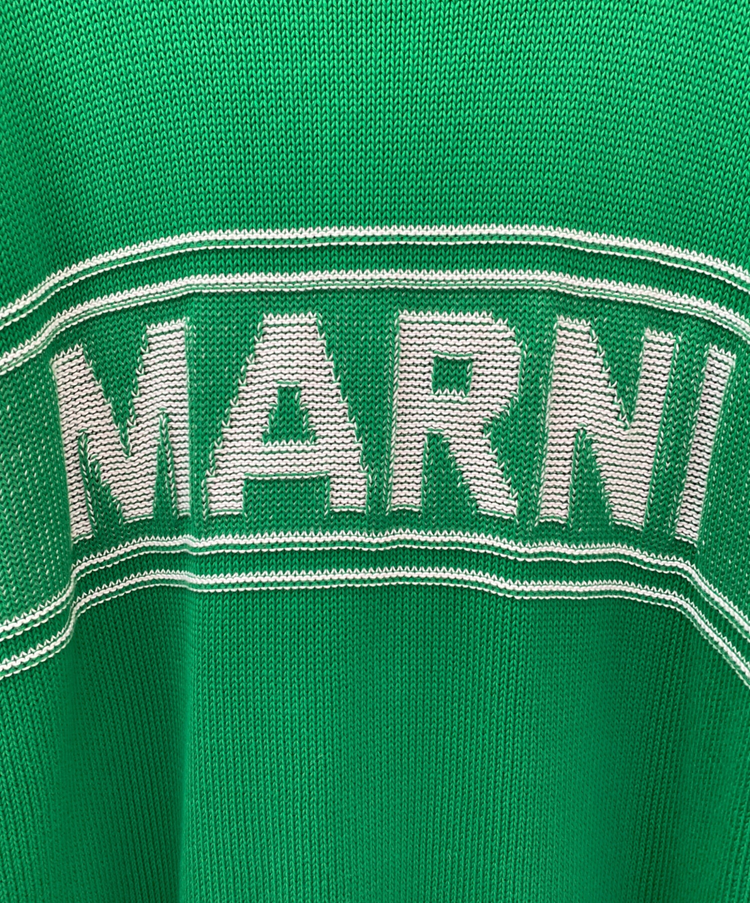中古・古着通販】MARNI (マルニ) キモノスリーブ インターシャロゴ