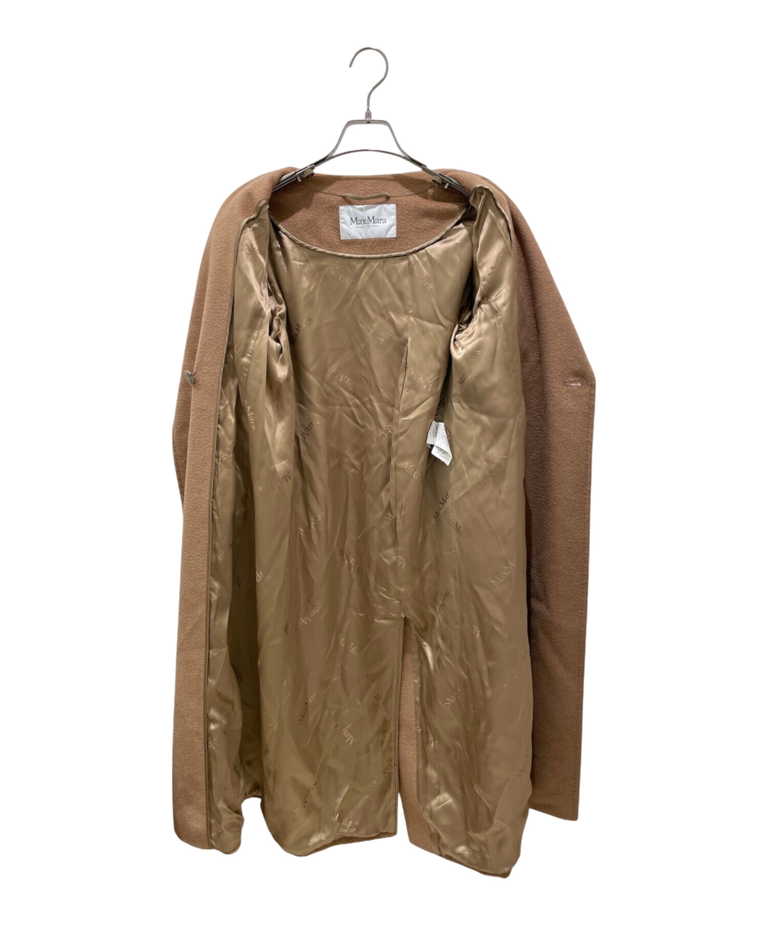 中古・古着通販】MaxMara (マックスマーラ) マニュエラコート キャメル