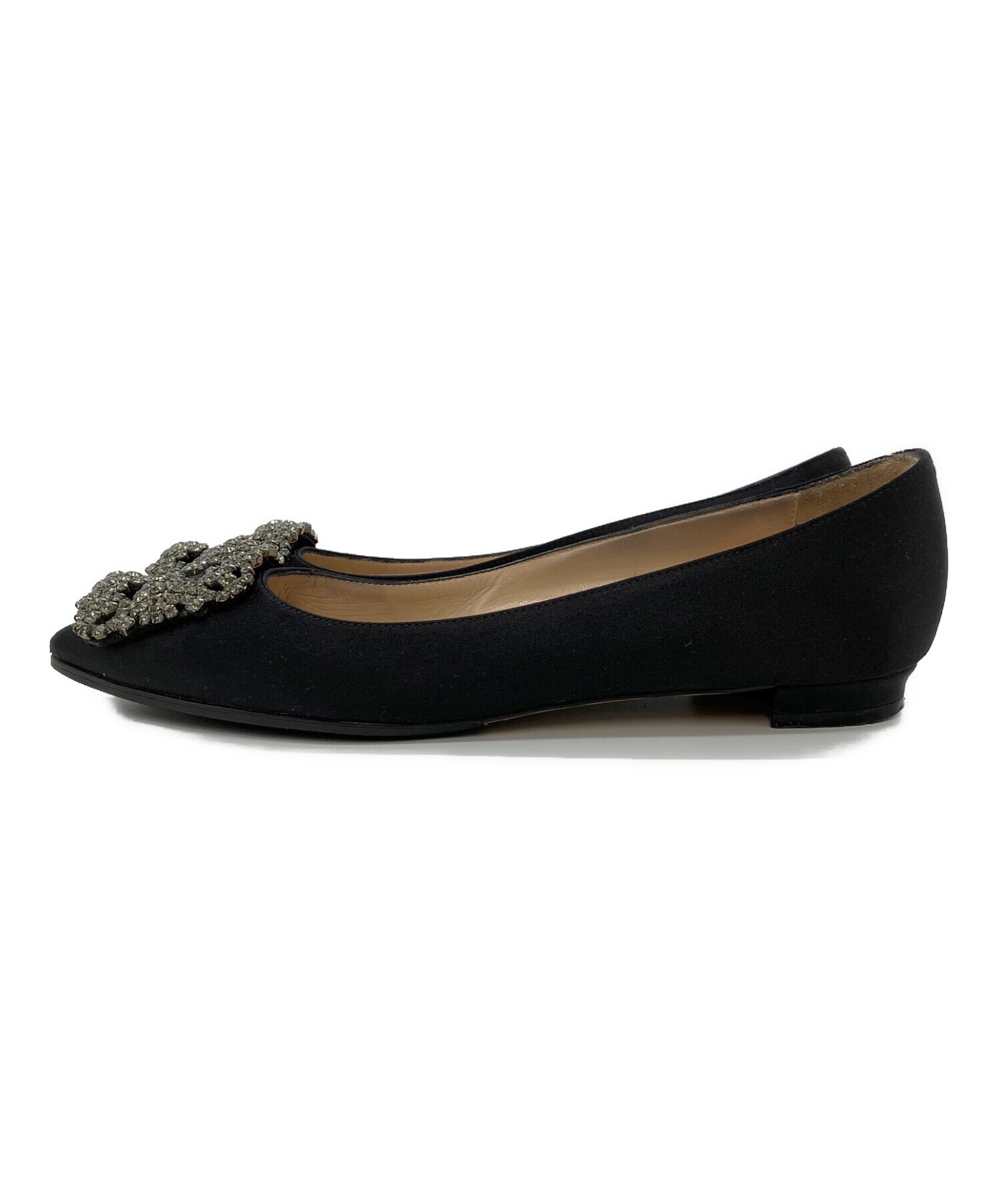 中古・古着通販】Manolo Blahnik (マノロブラニク) パンプス ブラック