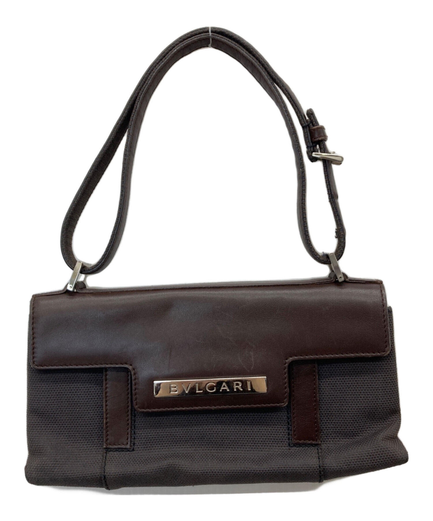 【希少・ヴィンテージ】BVLGARI ブルガリ キャディバッグ｜クロコ風レザー 希少・ヴィンテージ】BVLGARI ブルガリ キャディバッグ｜クロコ風レザー