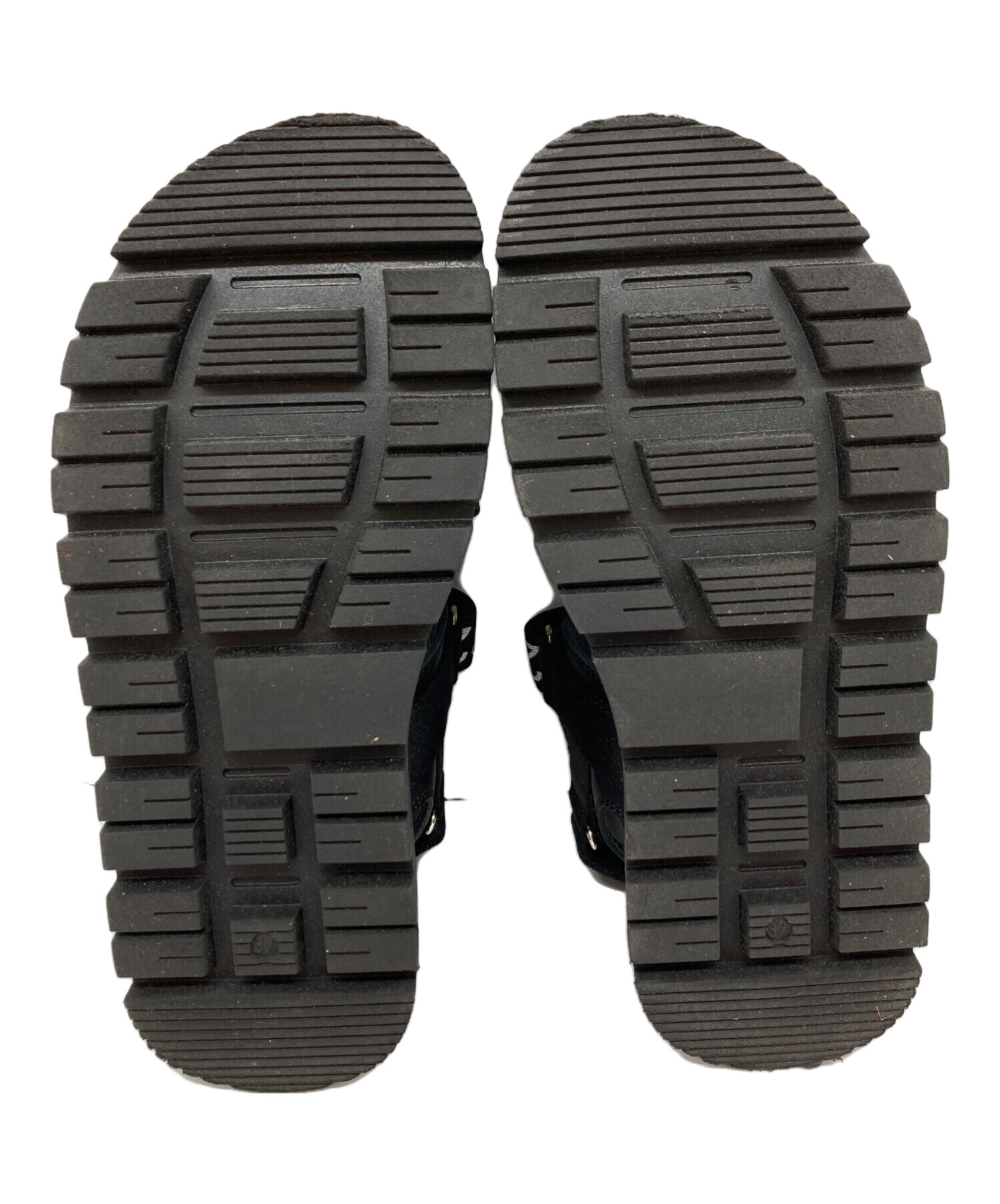 美品！　N°21 ヌメロヴェントゥーノ チェーンサンダル　37 BLACK 中古・古着通販】N°21 (ヌメロヴェントゥーノ) サンダル ブラック